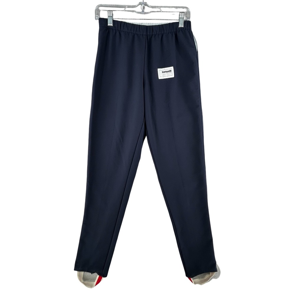 Tracksmith Bislett Eliot Stretch Fabric Running Pants Navy Blue Mens‎ Small